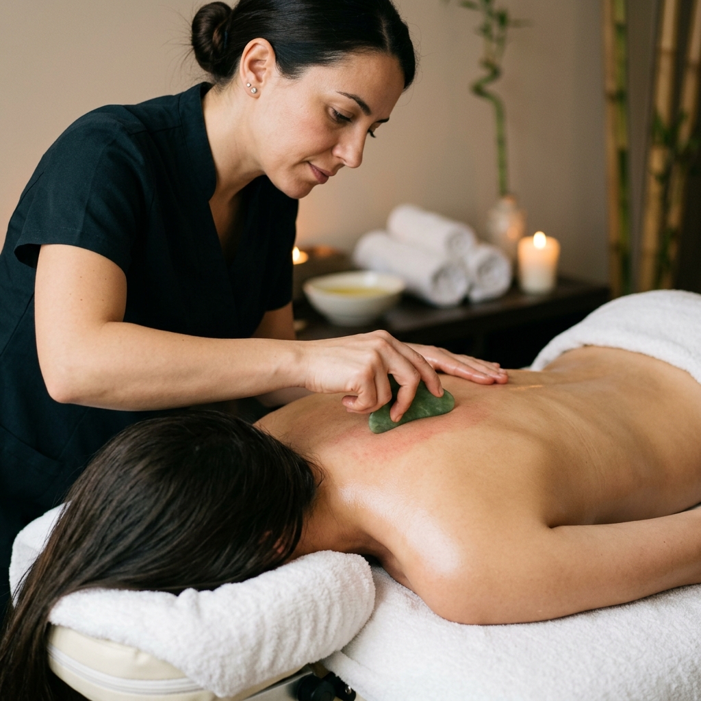 Gua sha tretman